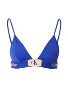 Calvin Klein Swimwear Bikinitoppi  ecru / kuninkaallisen sininen