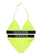 Calvin Klein Swimwear Bikini  harmaa / ruohonvihreä / musta
