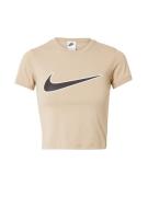 Nike Sportswear Paita  beige / musta / valkoinen