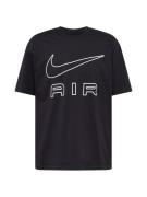 Nike Sportswear Paita 'M90 AIR'  musta / valkoinen