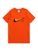 Nike Sportswear Paita  oranssi / mandariini / musta