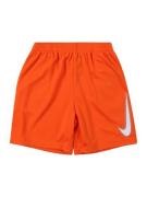 Nike Sportswear Housut  oranssi / valkoinen