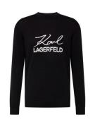 Karl Lagerfeld Neulepaita  musta / valkoinen