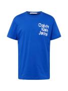 Calvin Klein Jeans Paita  sininen / valkoinen