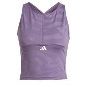 ADIDAS PERFORMANCE Urheilutoppi 'Techfit'  lila / valkoinen