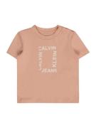 Calvin Klein Jeans Paita  roosa / luonnonvalkoinen