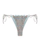 Pull&Bear Bikinihousut  beige / vaaleansininen