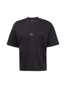 ADIDAS SPORTSWEAR Toiminnallinen paita  tummanharmaa / musta