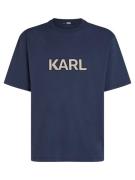 Karl Lagerfeld Paita  beige / sininen