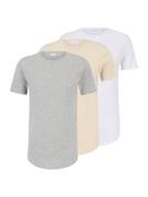 Only & Sons Paita 'OnsMATT'  beige / harmaa / valkoinen