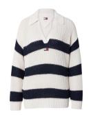 Tommy Jeans Neulepaita  marine / tummanpunainen / offwhite