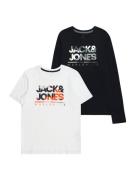 Jack & Jones Junior Paita 'JJLUKE'  laivastonsininen / harmaa / oranss...