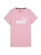 PUMA Toiminnallinen paita 'Essential'  luumu / valkoinen