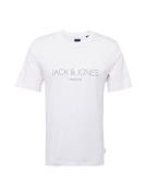 JACK & JONES Paita 'JPRBLAJARED'  musta / valkoinen