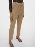 VERO MODA Laskoshousut 'VMMeloney'  tummabeige