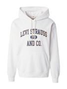 LEVI'S ® Collegepaita 'Relaxed Graphic Hoodie'  tummansininen / oranss...