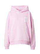 OH APRIL Collegepaita 'Boyfriend Hoodie Blush Breezy'  roosa