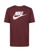 Nike Sportswear Paita 'FUTURA'  vaaleanoranssi / burgundin punainen / ...