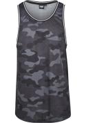 Urban Classics Paita 'Camo Mesh'  harmaa / tummanharmaa / musta