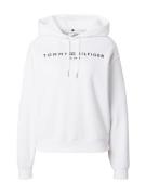 TOMMY HILFIGER Collegepaita  musta / valkoinen