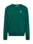 ADIDAS ORIGINALS Collegepaita 'Trefoil Essentials'  smaragdi / valkoin...