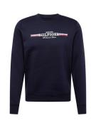 TOMMY HILFIGER Collegepaita  laivastonsininen / punainen / offwhite