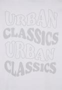 Urban Classics Paita  harmaa / valkoinen