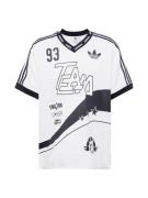 ADIDAS ORIGINALS Paita 'Team 93'  musta / valkoinen