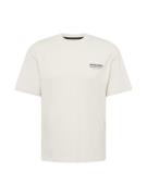 JACK & JONES Paita 'JJOLIVE'  beige / musta