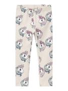 NAME IT Leggingsit 'SIMONE'  meleerattu beige / sininen / minttu / val...