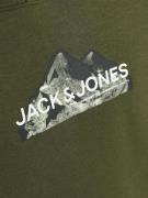 Jack & Jones Junior Collegepaita  khaki / musta / valkoinen