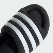 ADIDAS ORIGINALS Pistokkaat 'Adilette'  musta / valkoinen