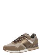 Pepe Jeans Matalavartiset tennarit 'LONDON'  beige / ruskea / offwhite