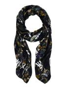 Desigual Huivi 'Foulard'  tummansininen / ruskea / musta / valkoinen