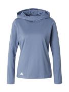 ADIDAS GOLF Urheilullinen collegepaita  savunsininen / valkoinen