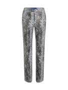 KARL LAGERFELD JEANS Housut 'Snake'  harmaa / musta