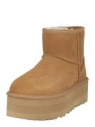 UGG Talvisaappaat 'Classic Mini'  vaaleanruskea