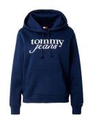 Tommy Jeans Collegepaita 'ESS'  laivastonsininen / valkoinen