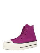 CONVERSE Korkeavartiset tennarit 'CHUCK TAYLOR ALL STAR LIFT'  lila