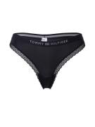 Tommy Hilfiger Underwear Stringit  vaaleanharmaa / musta