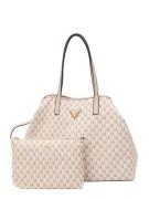 GUESS Ostoskassi 'G Wave'  beige / roosa