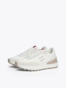 Tommy Jeans Matalavartiset tennarit 'TECH RUNNER ESS'  beige / hiekka