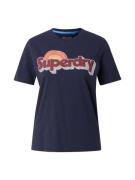 Superdry Paita  laivastonsininen / vaaleanharmaa / oranssi / kirsikanp...