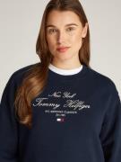 TOMMY HILFIGER Collegepaita  marine / punainen / valkoinen