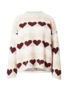 Hailys Neulepaita 'Sa44nna'  beige / kerma / pastellinpinkki / burgund...