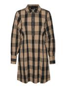 VERO MODA Mekko 'SOFIA'  tummabeige / musta
