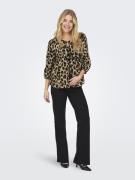 Only Maternity Pusero  kameli / ecru / musta