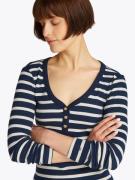 TOMMY HILFIGER Paita  laivastonsininen / valkoinen