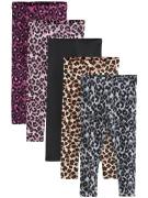 Next Leggingsit  beige / minttu / marjat / musta