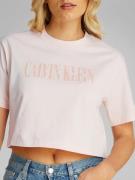 Calvin Klein Jeans Paita  vanha roosa / vaalea pinkki